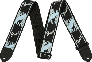 FENDERtF_[ 2hMONOGRAMMED STRAPSBlack/LightGrey/BlueԃXgbv