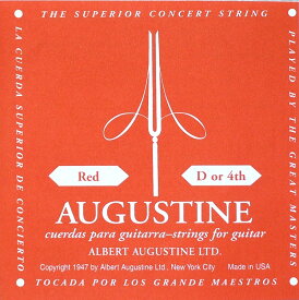 AUGUSTINE 【 RED 5TH 】オーガスチンClassic Guitar Strings5弦のみ／クラシックギター用