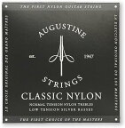 AUGUSTINE【BLACK SET】オーガスチン Classic Guitar Strings6本セット弦／クラシックギター用新パッケージ