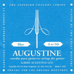 AUGUSTINE �yBLUE 5TH�z�I�[�K�X�`�� Classic Guitar Strings5���̂݁^�N���V�b�N�M�^�[�p