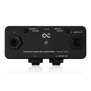 One Control Minimal Series Pedal Board Junction Box with BJF Buffer�s�����R���g���[���t�s�~�j�}���E�V���[�Y�t�s�W�����N�V�����E�{�b�N�X�t