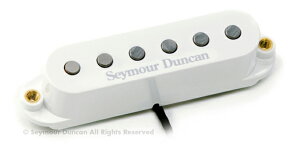 Seymour Duncan�s�Z�C���A�E�_���J���tSTK-S9b (bridge) Hot Stack Plus White�@�s�b�N�A�b�v
