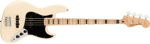 Squier by Fender Affinity SeriesR Active Jazz BassR, Maple Fingerboard,Black Pickguard, Olympic White�s�t�F���_�[�t�s�X�N���C���[�t�s�W���Y�E�x�[�X�t