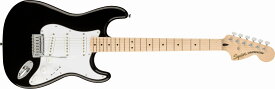 Squier by Fender《フェンダー》《スクワイヤー》Affinity Serie Stratocaster Maple Fingerboard, White Pickguard, Black