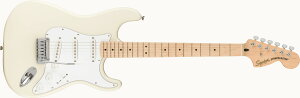 Squier by Fender�s�t�F���_�[�t�s�X�N���C���[�tAffinity Series Stratocaster Maple Fingerboard, Olympic White