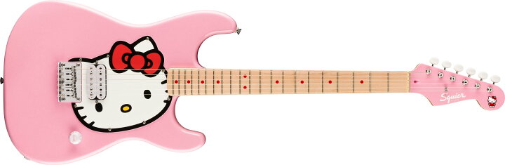 楽天市場】【送料無料】Squier by FENDER Limited Edition Hello Kitty 