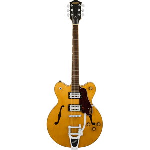 �y���������zGretsch G2622T Streamliner Center Block Double-Cut with Bigsby, Laurel Fingerboard, Broad'Tron BT-3S Pickups, Village Amber