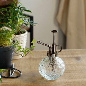 ガラススプレーボトル 250ml 霧吹き ミスト おしゃれ かわいい 観葉植物 ガーデニング 園芸用噴霧器 花 水やり【ソウ SOW】(t)(LOT)