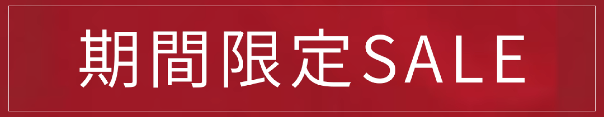期間限定特別SALE