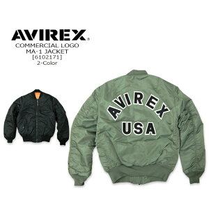 AVIREX(ArbNX) COMMERCIAL LOGO MA-1 FLIGHT JACKET [6102171] tCgWPbg ~^[ AJW Y iC@ȃu]Wp[y29,480zysmtb-kdzyRCPz
