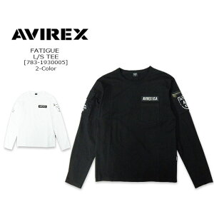 AVIREX(ArbNX) FATIGUE L/S TEE [783-1930005] t@eB[OOX[uTVc  AJW Y 7835930016y7,590zyRCPz