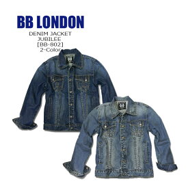 BB LONDON(ビービーロンドン) Denim Jacket @JUBILEE-2color デニムジャケット　ジージャン [BB802] 【\13,200】【YDKG-kd】【smtb-kd】【RCP】
