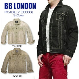 BB LONDON(ビービーロンドン) Chino Jacket @PICADILLY-3color [BB803] チノ/コットンジャケット ジージャン【\10,780】【RCP】