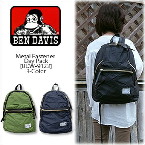 BEN DAVIS(xf[BX) METAL FASTENER DAYPACK [BDW-9123] 3-ColorobNpbN bN@Y@fBX yRCPzy7,480z