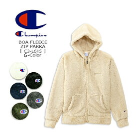 CHAMPION(チャンピオン) Fleece Zip Hooded Jacket [C3-L615] BOA BASIC ボア フリース　ジップフード ロゴ パーカ2021FW 無地　アメカジ メンズ【\7,040】【smtb-kd】【RCP】