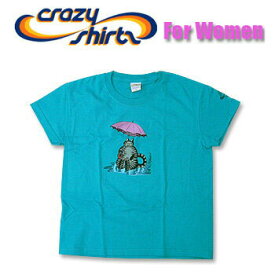 Crazy Shirts(クレイジーシャツ)-Womens- S/S Mini Tee @Kliban Cats[2004116] UMBRELLA CAT クリバンキャット/半袖/Tシャツ/HAWAII/ハワイ/ネコ　レディース【RCP】