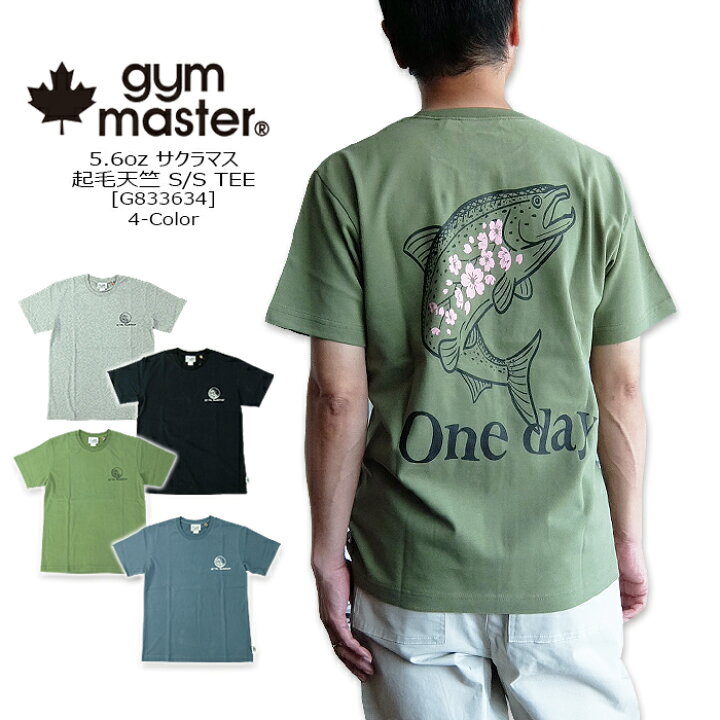 楽天市場】gym master(ジムマスター) 6.5oz サクラマス S/S Tee