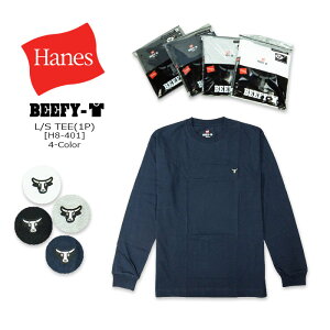 Hanes(wCY)BEEFY Long Sleeve Tee [H8-X401] wr[EFCg N[  Y n@Rbg TVc by ^OXdl AJW y3,960zyRCPz