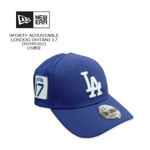 NEW ERA(�j���[�G��) US���� 9FORTY ADJUSTABLE LOSDOG OHTANI17 BASEBALL CAP ��J�ĕ����f�� 60585262 �C�O���� ���T���[���X�E�h�W���[�X ���W���[���[�O �L���b�v�@�t���[�T�C�Y USA�}�W�b�N�e�[�v�X�g���b