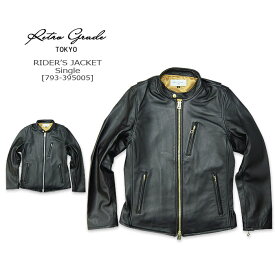 Retro Grade (レトログレード)TOKYORIDER'S JACKET SINGLE[793-395005] レザー シングル ライダースジャケット 革ジャン 本革 シープスキン 羊革正規取扱店 レザー バイカー バイク【RCP】【\36,300】