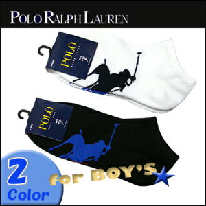 Polo Ralph Lauren(�|�� �����t���[����) -Boys- Big Pony Player 3-Pack Sock[B60006BPK] Boy's �{�[�C�Y �\�b�N�X �C�� 3���g �j�����p�yRCP�z