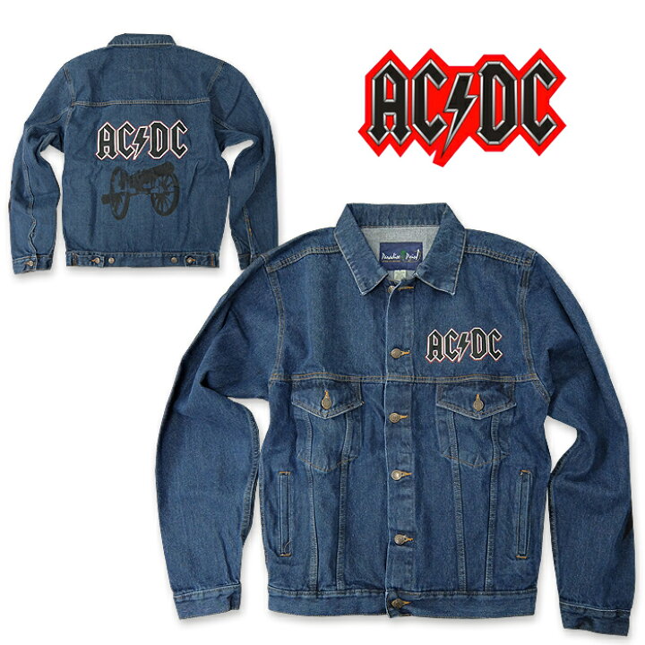 楽天市場】ROCK JK ACDC DENIM JACKET [エーシーディーシー]デニム 