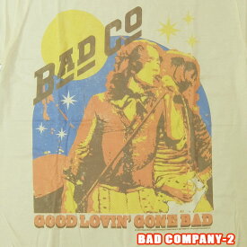 ROCK TEE BAD COMPANY-2[バッドカンパニー] GOOD LOVIN GONE ロックTシャツ バンドTシャツ ROCK T バンT【smtb-kd】【RCP】英国/米国のオフィシャルライセンス