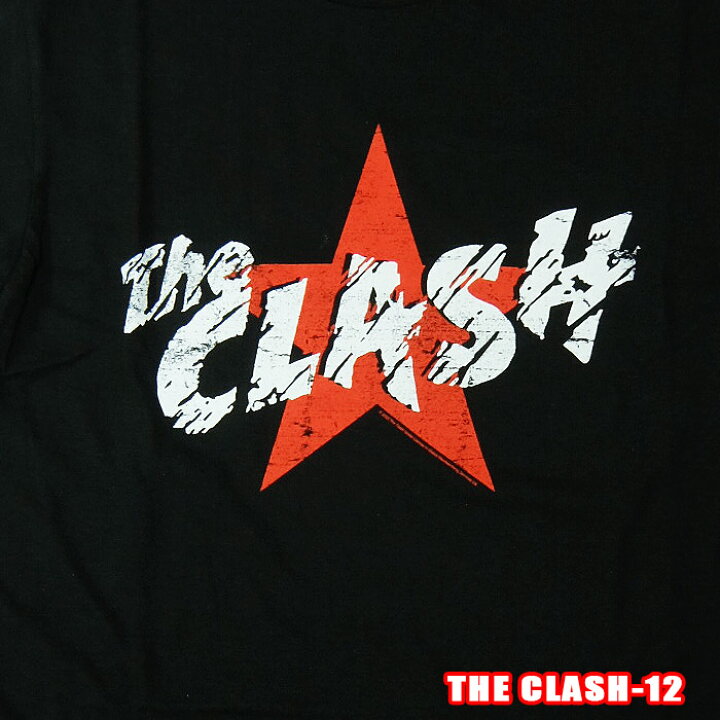 楽天市場】ROCK TEE THE CLASH-2[ザ・クラッシュ] STAR LOGO ロックT 
