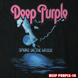 ROCK TEE DEEP PURPLE-14[ディープパープル] SMOKE ON THE WATER ロックTシャツ バンドTシャツ ROCK T バンT 【smtb-kd】【RCP】英国/米国のオフィシャルライセンス