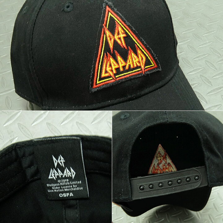 楽天市場】ROCK CAP DEF LEPPARD-CAP-A[デフレパード] CAPキャップ 