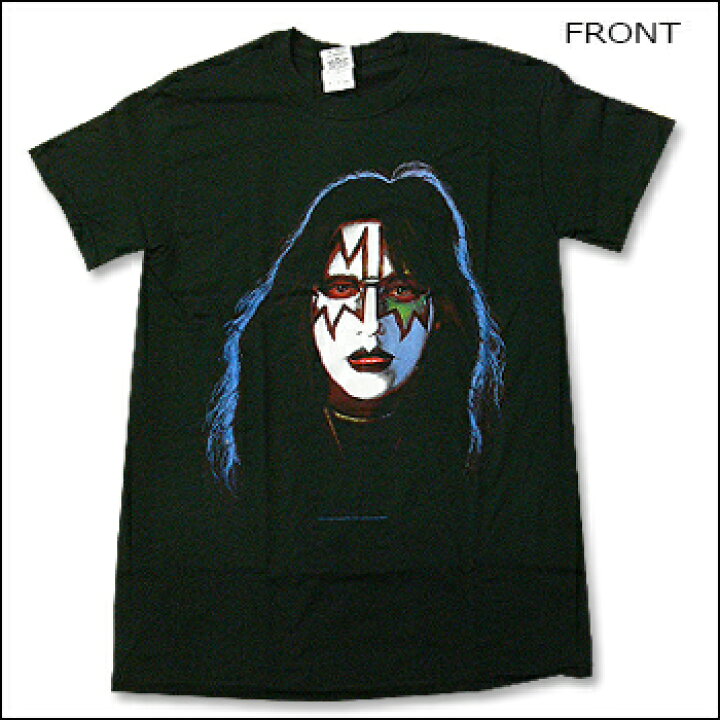 楽天市場】ROCK TEE KISS-51[キッス] ACE FREHLEY ロックTシャツ 