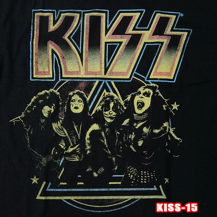 楽天市場】ROCK S/S TEE KISS-75[キッス] PYRAMID 半袖 ロックTシャツ 