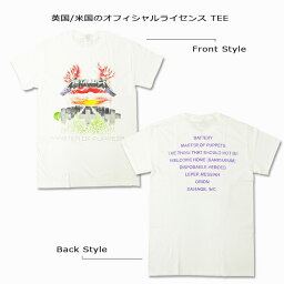 楽天市場 Rock Tee Metallica 14 メタリカ Master Of Puppets ロックｔシャツ バンドtシャツ 英国 米国のオフィシャルライセンス Smtb Kd Rcp West Wave