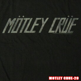 ROCK TEE MOTLEY CRUE-20[モトリークルー] LOGO　 ロックTシャツ バンドTシャツ ROCK T バンT【smtb-kd】【RCP】英国/米国のオフィシャルライセンス