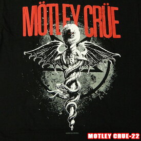 ROCK TEE MOTLEY CRUE-22[モトリークルー] DR.FEEL GOOD ロックTシャツ バンドTシャツ ROCK T バンT【smtb-kd】【RCP】英国/米国のオフィシャルライセンス