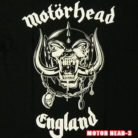 ROCK TEE MOTOR HEAD-3[モーターヘッド] ENGLAND F&B ロックTシャツ バンドTシャツ ROCK T バンT 【smtb-kd】【RCP】英国/米国のオフィシャルライセンス