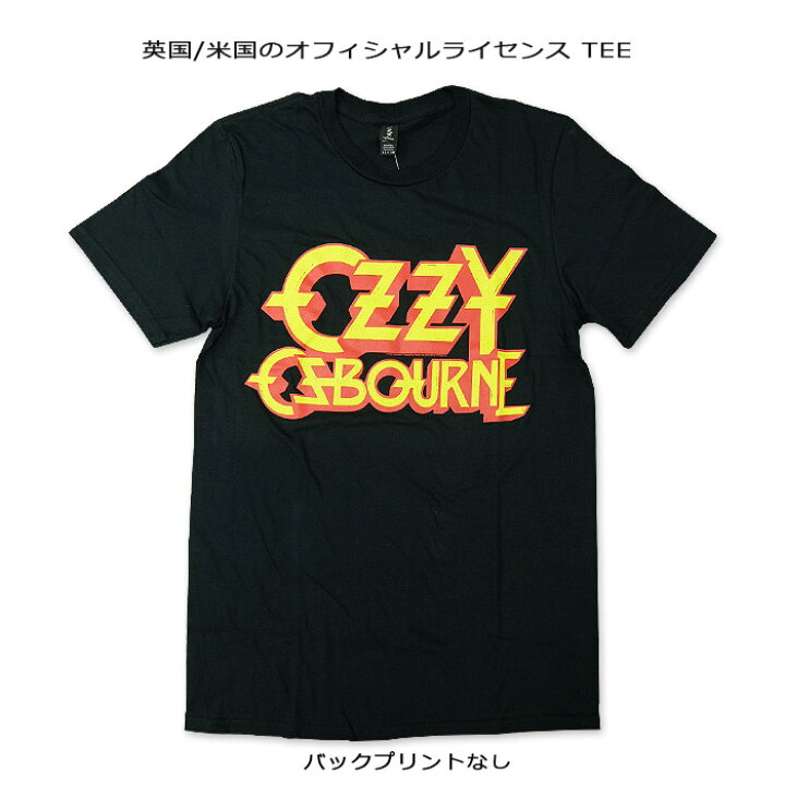 楽天市場】ROCK TEEOZZY OSBOURNE-9[オジーオズボーン] LOGO ロックT 