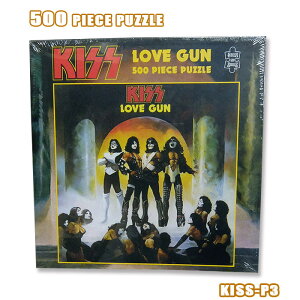 ROCK JIGSAW PUZZLE KISS-P3 [LbX] LOVE GUN 500PIECE WO\[pY 500s[X yRCPz