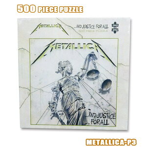 ROCK JIGSAW PUZZLE METALLICA-P3 [���^���J] AND JUSTICE FOR ALL 500PIECE �W�O�\�[�p�Y�� 500�s�[�X �yRCP�z