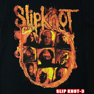 ROCK TEE SLIPKNOT-3 [�X���b�v�m�b�g] WANYK FIRE ���b�NT�V���c �o���hT�V���c ROCK T �o��T �yRCP�z�p��/�č��̃I�t�B�V�������C�Z���X