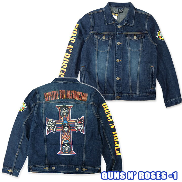 ガンズアンドローゼス guns n roses gジャン GUNS N