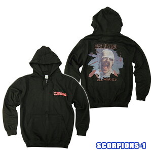 ROCK ZIP HOODYSCORPIONS-1 Zip Hoody[�X�R�[�s�I���Y] �W�b�v�t�[�f�B Black Out US�T�C�Y ���� �W�b�v�X�E�F�b�g���N�� �p�[�J�ysmtb-kd�z�yRCP�z�p��/�č��̃I�t�B�V�������C�Z���X