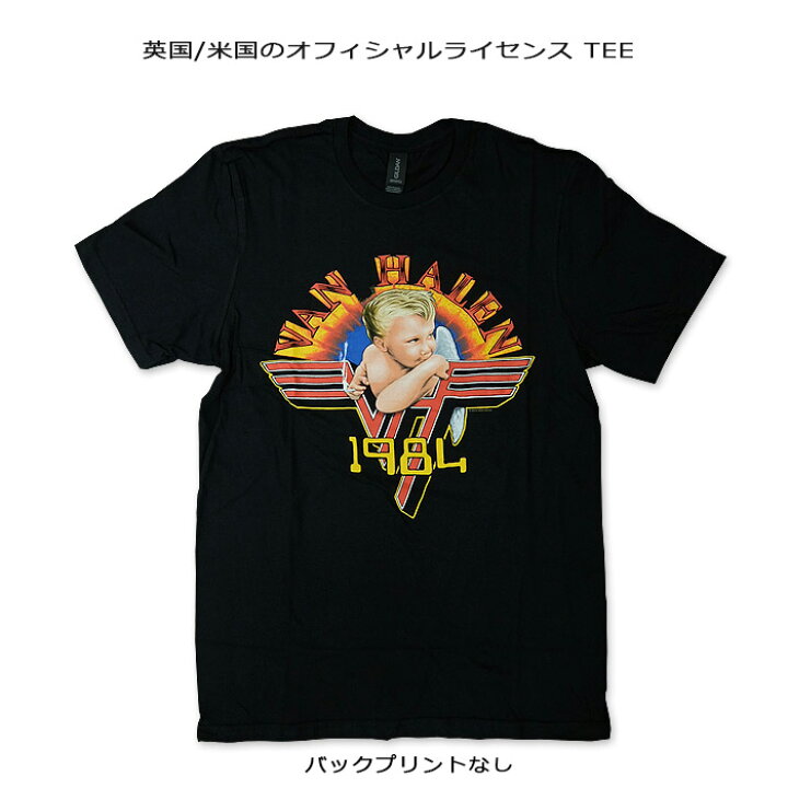 楽天市場】ROCK TEE VAN HALEN-23[ヴァンヘイレン] CHERUB 84 ロックT 