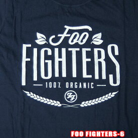 ROCK TEE FOO FIGHTERS-6[フーファイターズ] Organic ロックTシャツ バンドTシャツ ROCK T バンT 【RCP】英国/米国のオフィシャルライセンス