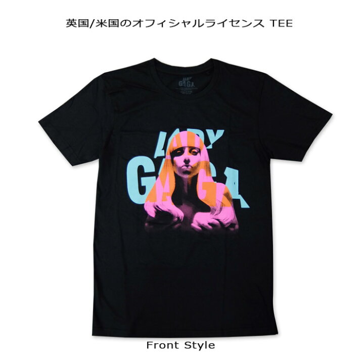 楽天市場】ROCK TEE LADY GAGA-1[レディ ガガ] ARTPOP COVER英国/米国 