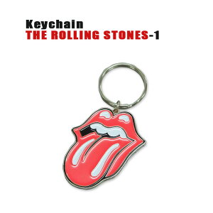 ROCK KEY CHAIN THE ROLLING STONES-1[�U�E���[�����O�X�g�[���Y] LOGO ���S �L�[�`�F�[�� �L�[�z���_�[ ���^�����b�NT�V���c/�o���hT�V���c �yRCP�z