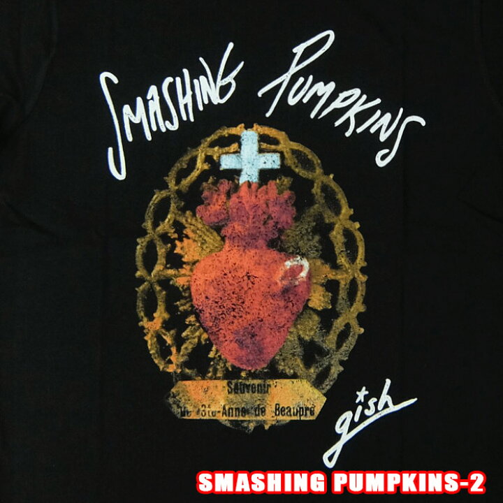 楽天市場】ROCK TEE SMASHING PUMPKINS-2[スマッシング パンプキンズ 