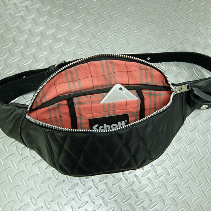 楽天市場】Schott ショット PADDED BODY BAG[3109023] パデッドボディ 