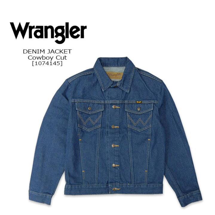 楽天市場】WRANGLER(ラングラー) DENIM JACKET@ Cowboy Cut [107415PW