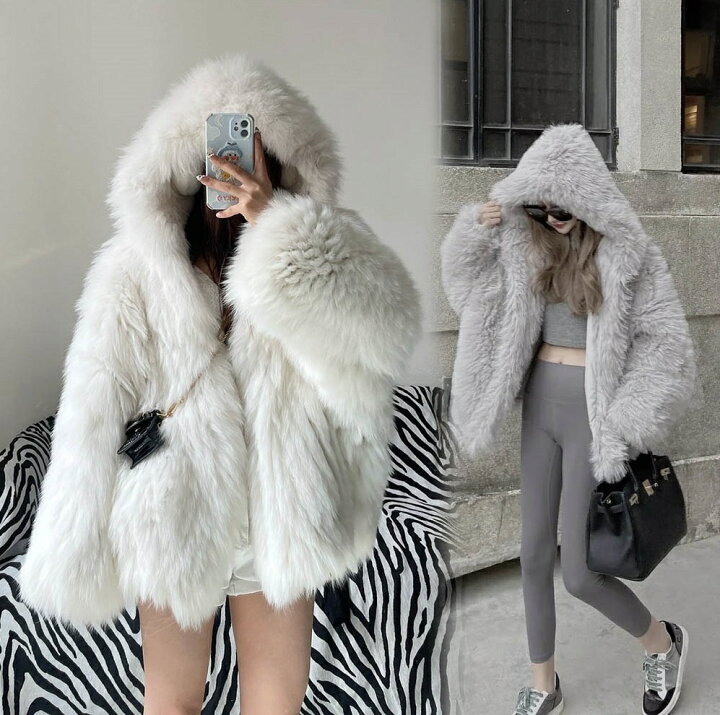 OFTBUY] リアルファーコート防水冬ジャケット女性ロングパーカー天然 